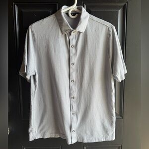 Hart Schaffner Marx short sleeve button down shirt Size Medium
